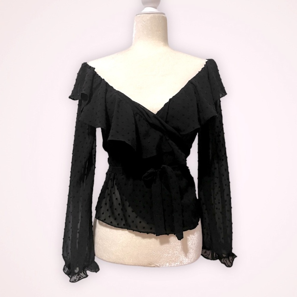 MAJORELLE x REVOLVE Helena Top in Black Large